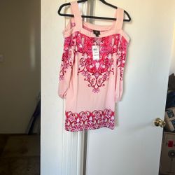 Cherry And pink Tunic