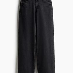 H&M Wide High waist jeans Size 6