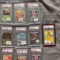 Pokemon PSA Slabs - Mint Condition TCG Trading Cards (READ DESCRIPTION)