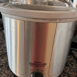 Slow Cooker Rival Crock-Pot 3.5 Qt
