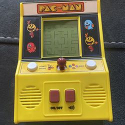 Mini Pac Man Handheld Arcade Game Bandai Namco Retro Video Machine Pacman