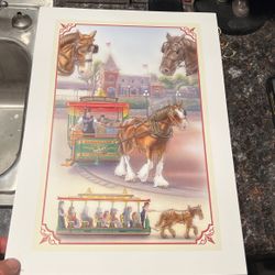 Disney Art Lithograph 