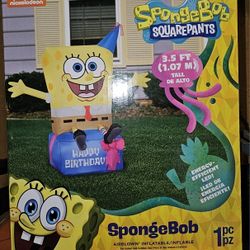 SpongeBob Inflatable
