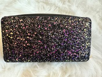 Black Sparkly, Long Wallet