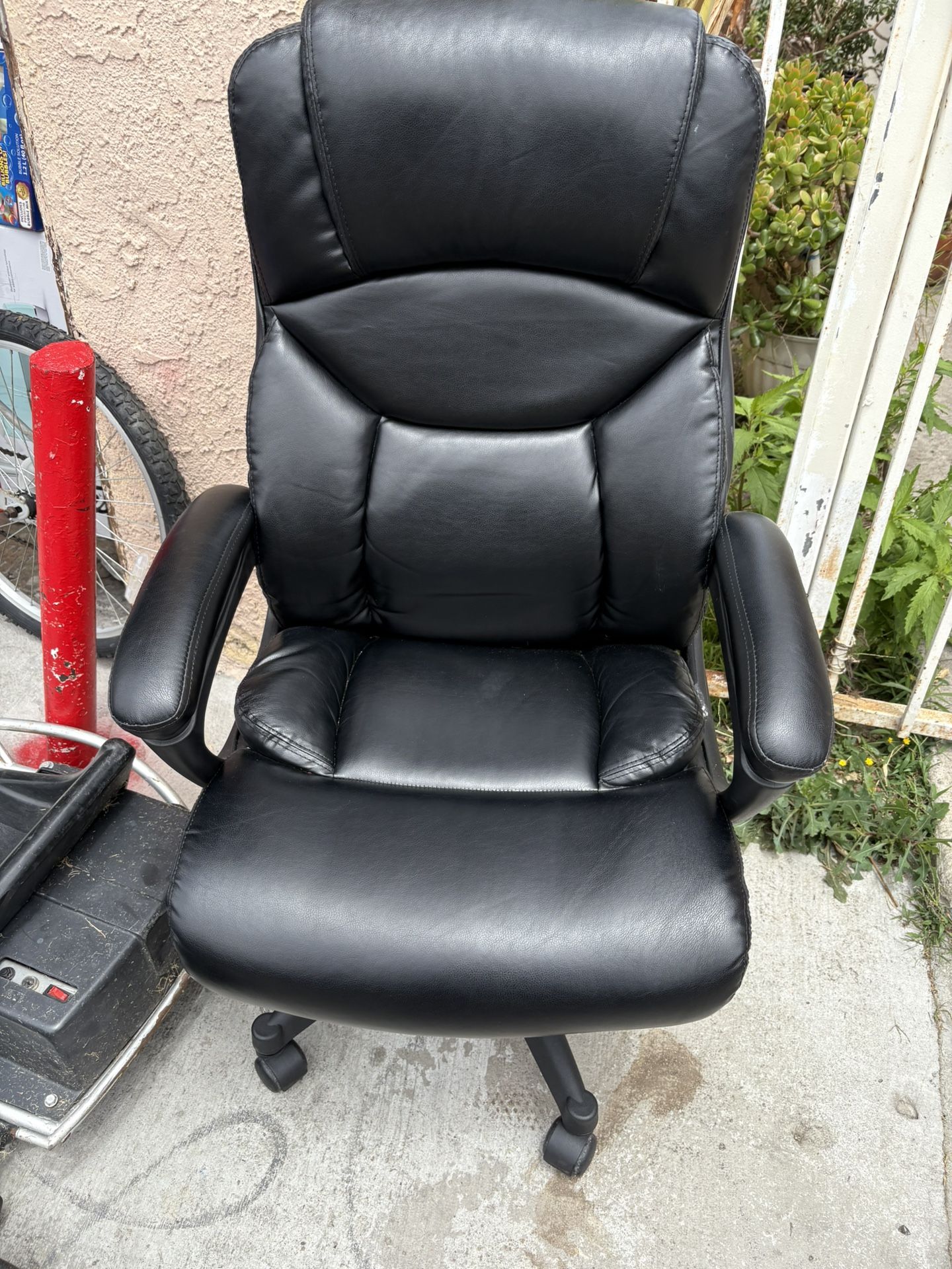 2 Leather Executive Chairs