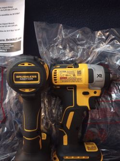 DeWalt XR brushless 3/8 impact wrenches only one left on sale $100