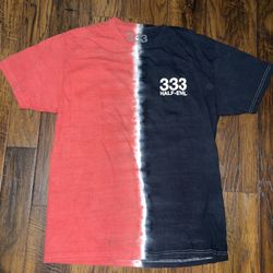 Half Evil Split Dye Tee