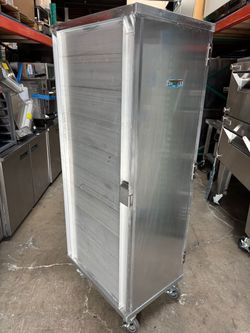 40 Tray Full Size Enclosed Sheet Pan Rack Welded Aluminum NSF GSW AAR-40 On Wheels #4429