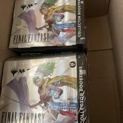 BRAND NEW SEALED Magic The Gathering Final Fantasy Collector Booster Boxes 
