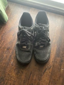 Nike Air Force 1 Black Grey - Men's 9.5