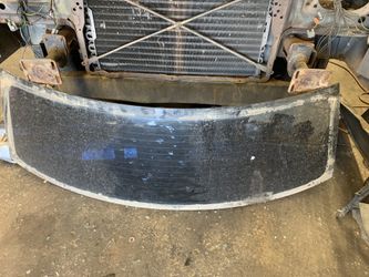 Cadillac fleetwood rear glass