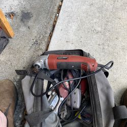 2 Multi Function corded Power Tools w/ bag