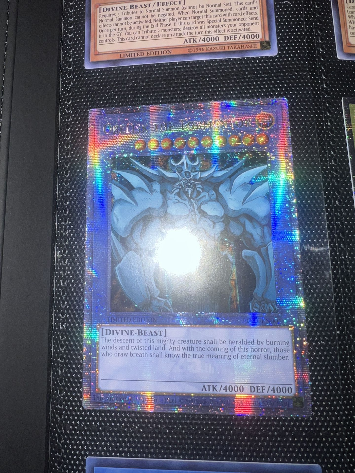 Quarter Century Secret Rare Obelisk The Tormentor