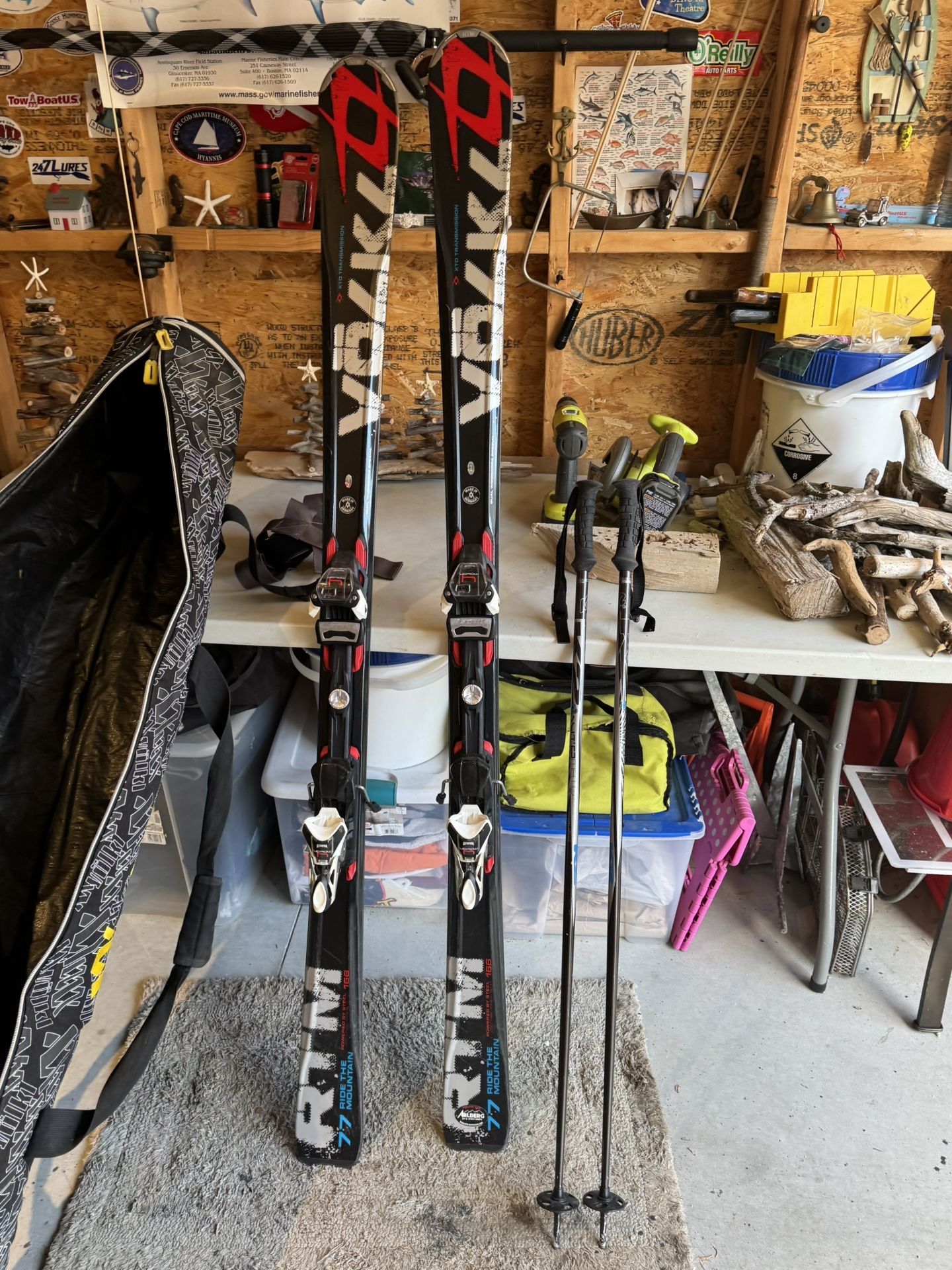 Volkl Skis 166RTM Package 