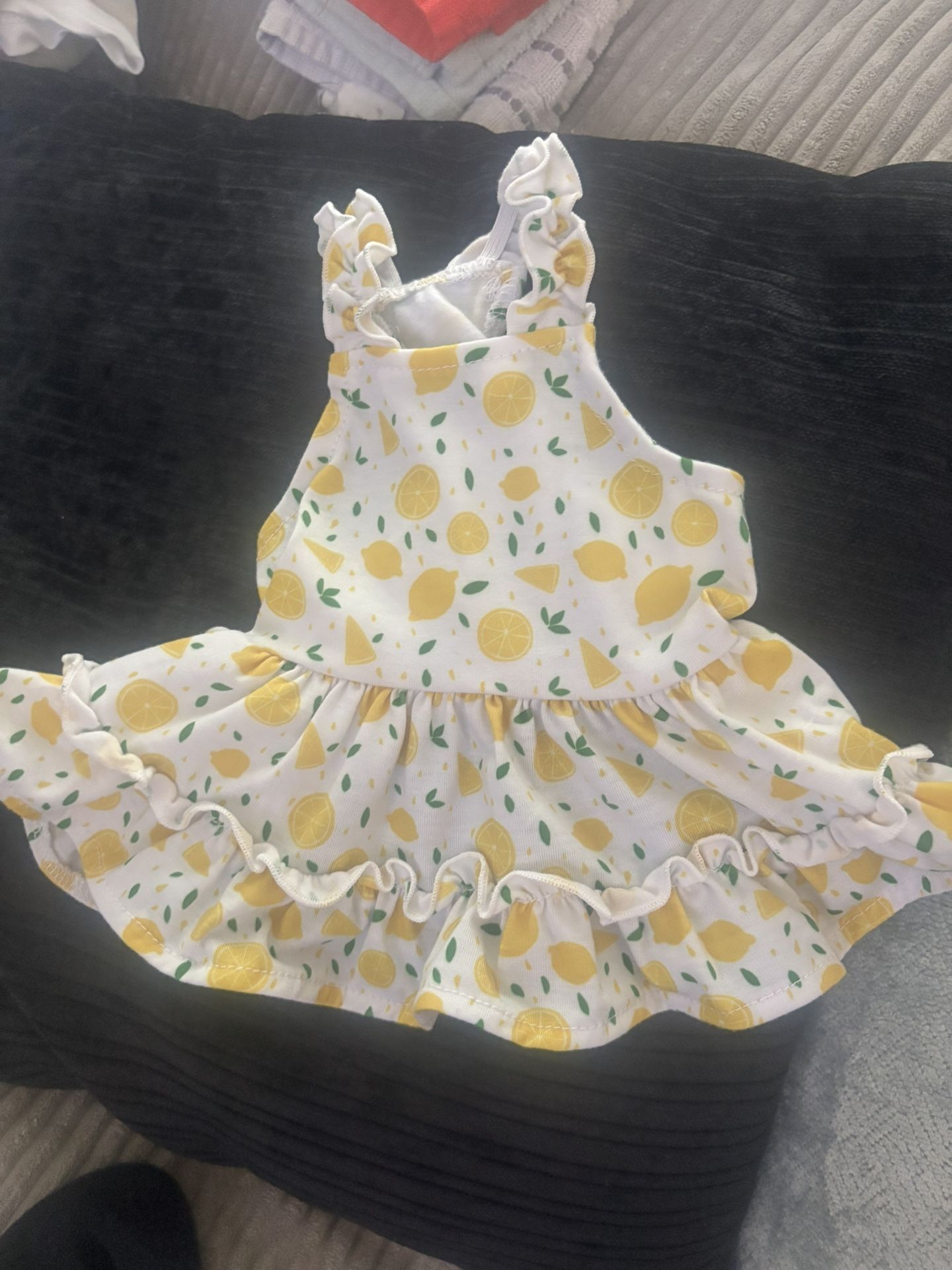 Lemon Dog Dress