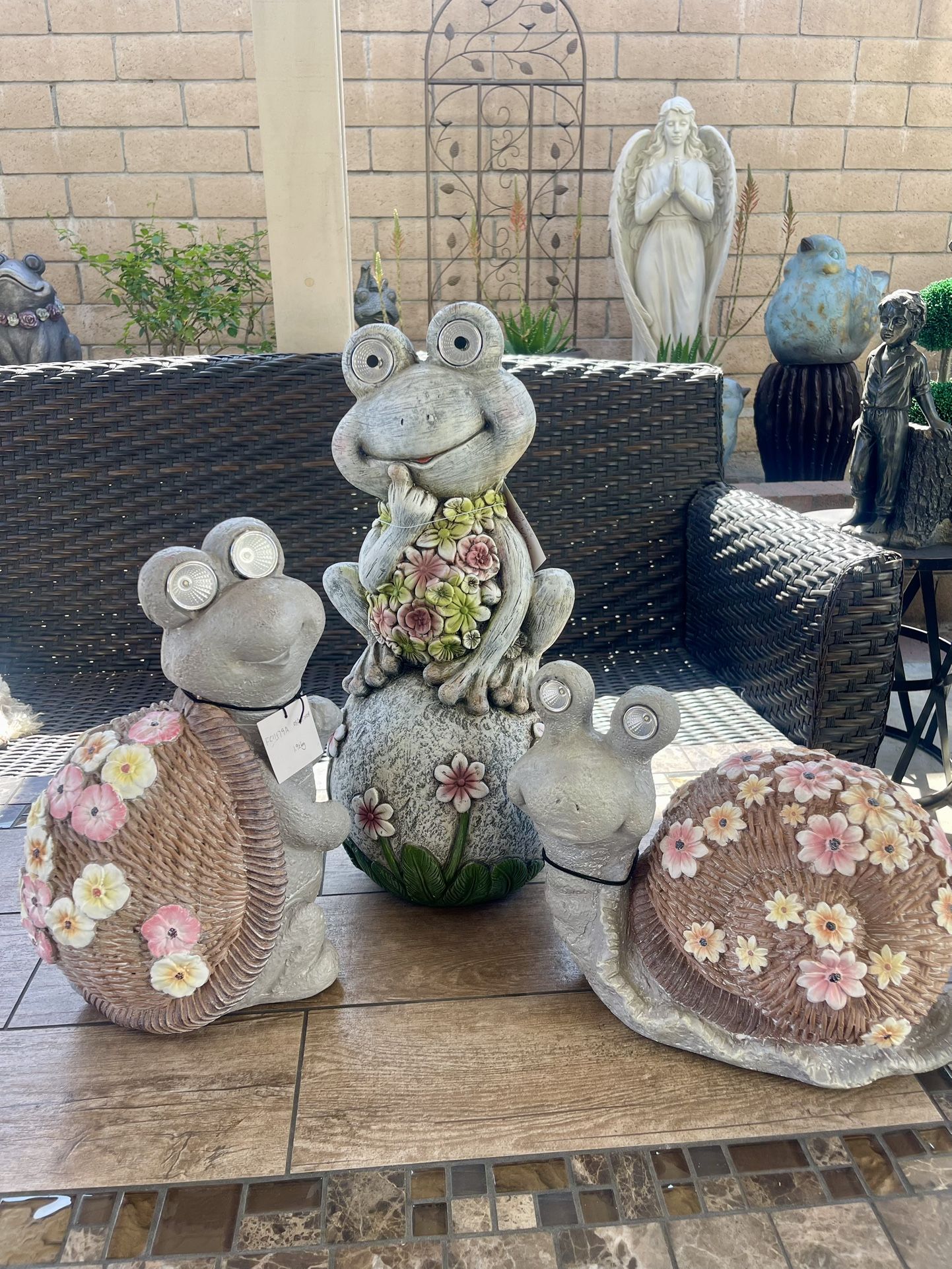 Solar Outdoor Decor Set