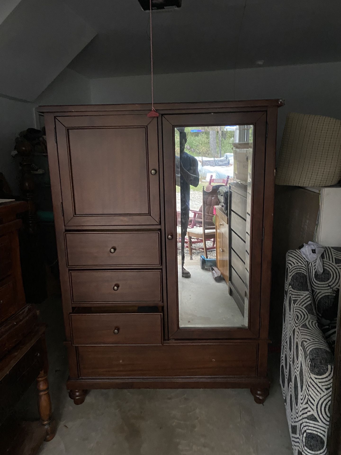 Large Beautiful Dresser With Mirror 48”x69