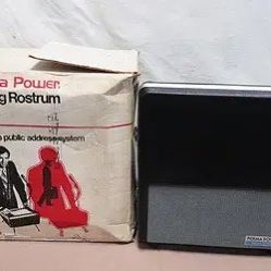 Perma Paver Roving Rostrum cordless public address system (new In Box)