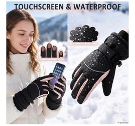 Waterproof Touchscreen Winter Gloves
