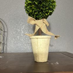 Artificial topiary plant 