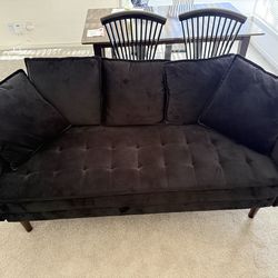 Black couch