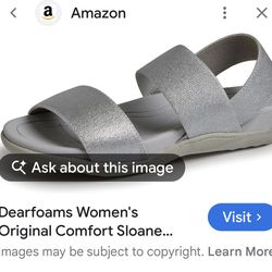 Dearfoams women’s sandals