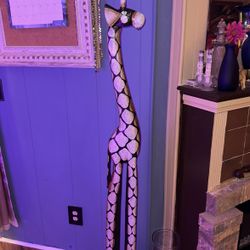 Carved Wooden Giraffes 