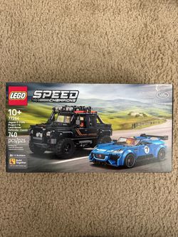 Lego Jaguar F-Type & Land Rover