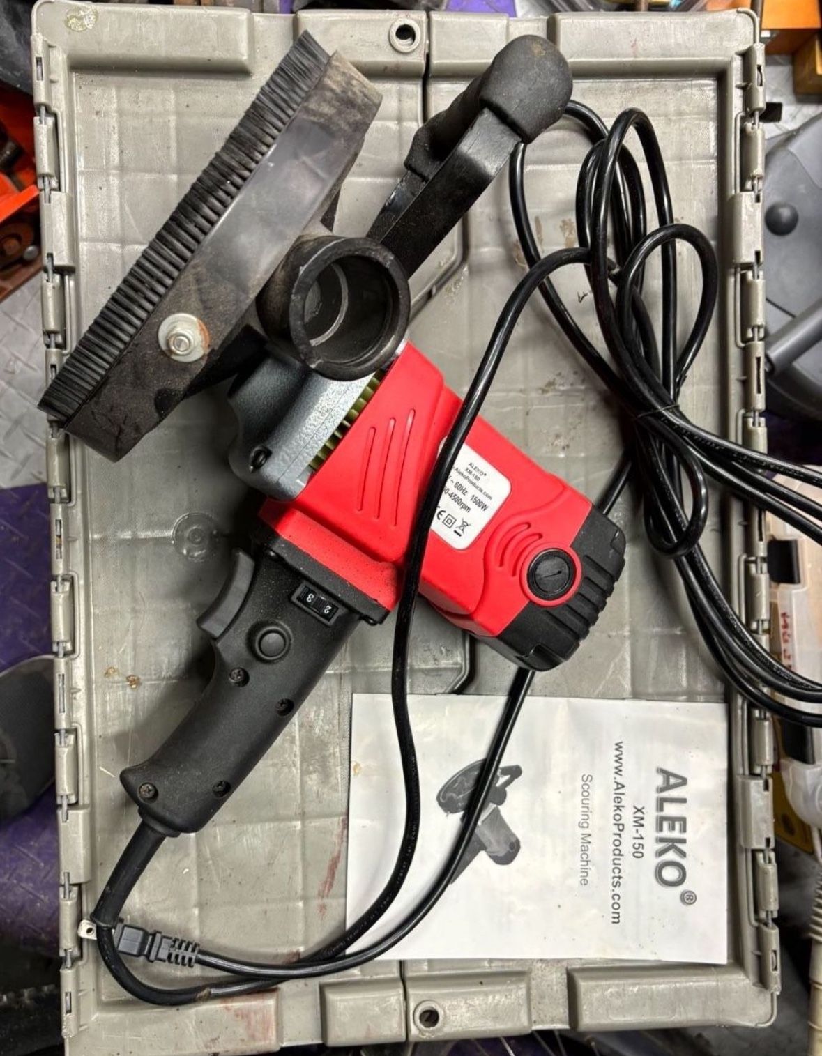 ALEKO Scouring Machine