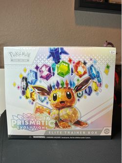 Prismatic Evolutions Elite Trainer Box