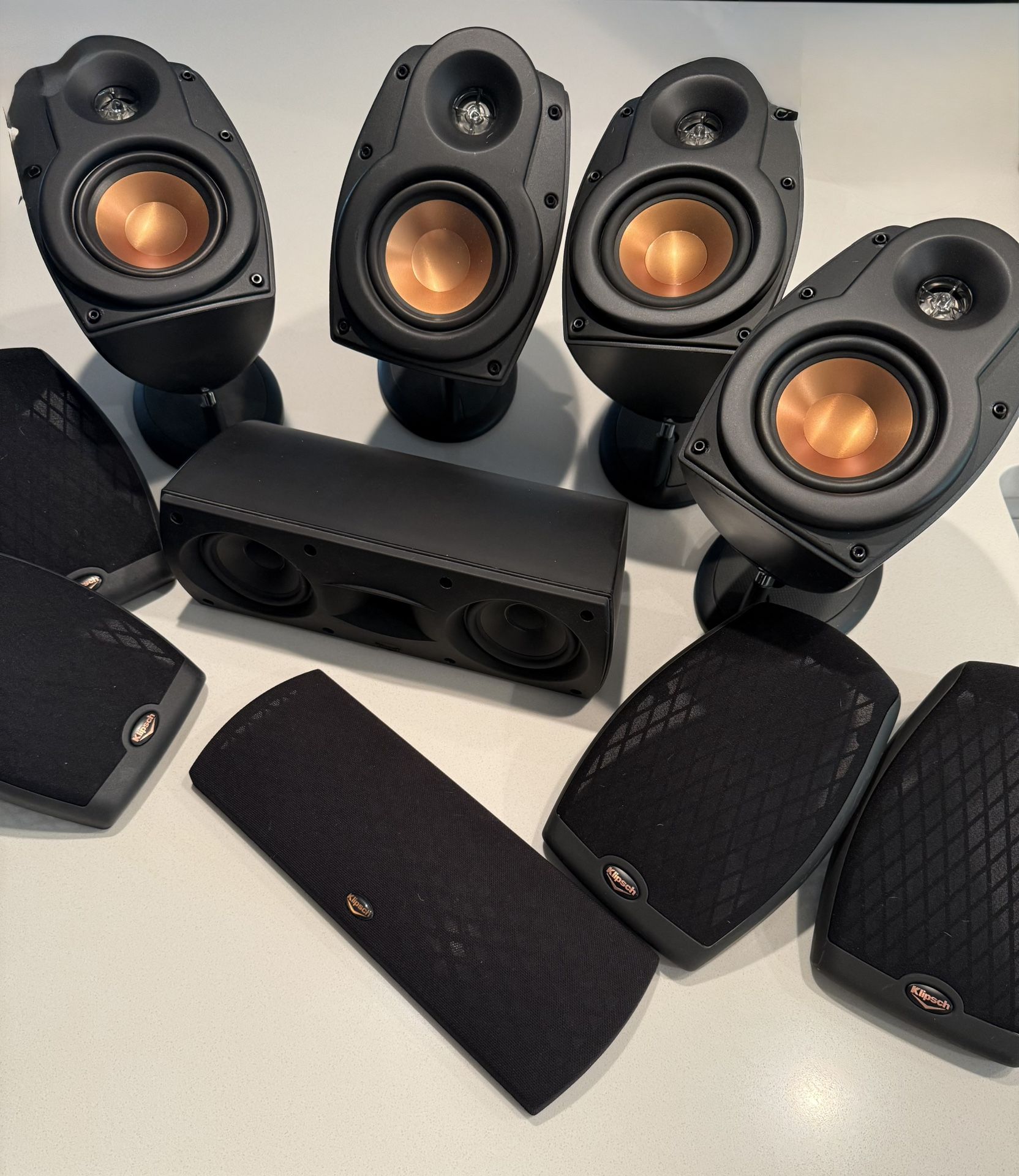 Klipsch Quintet Speakers.