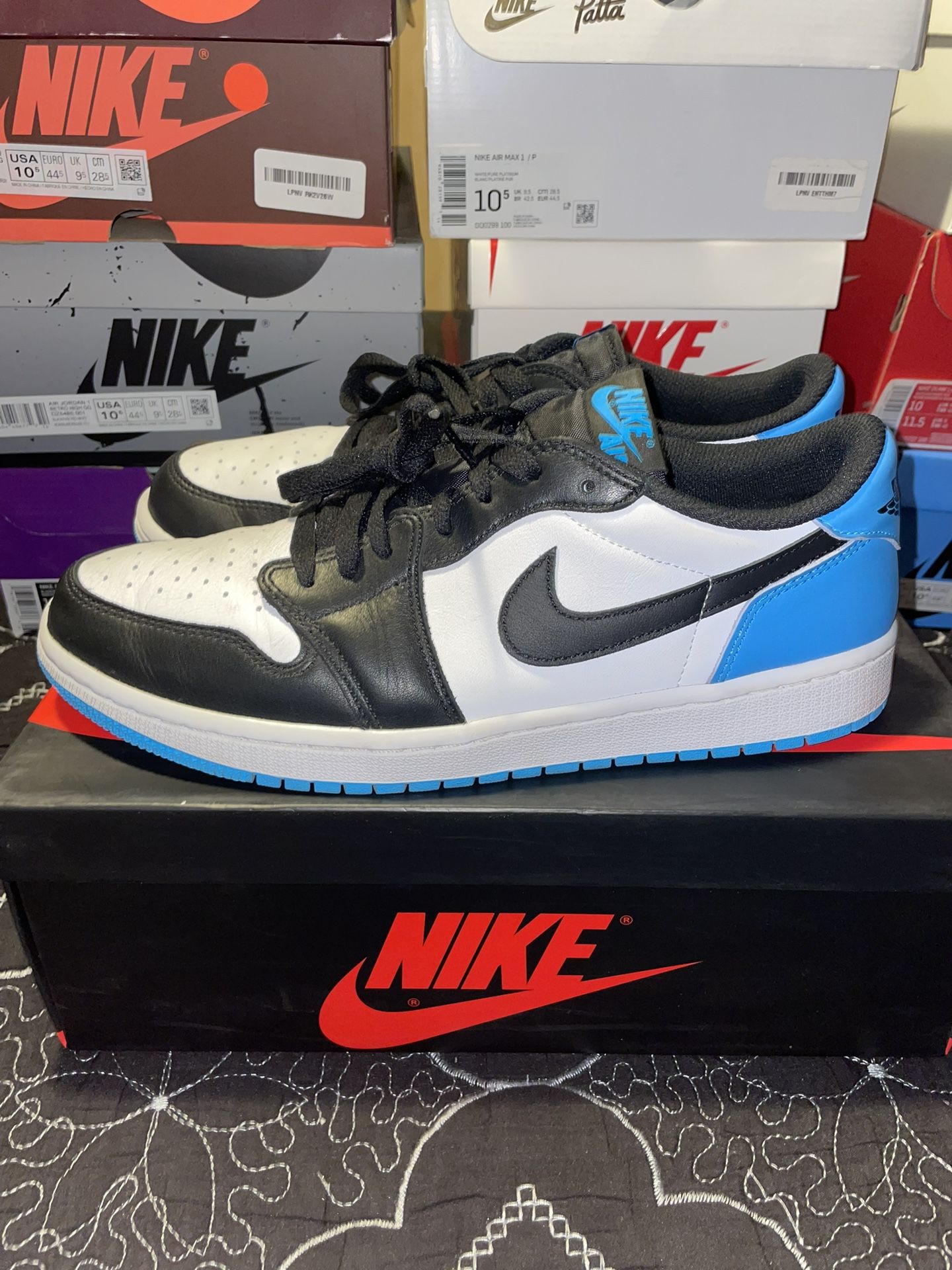 Jordan 1 Low OG UNC WMNS Size 11.5W/10M