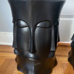 Buddha Face End Tables