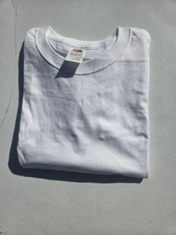 Men's L white long sleeve