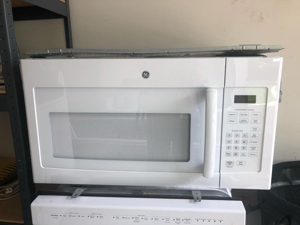 GE over the range Microwave