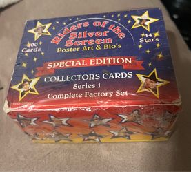 NIB Riders of the Silver Screen series 1 collectors cards