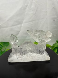 Crystal Quartz Chinese Dragon