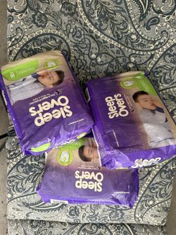 Sleepover diapers 
