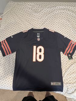 Caleb Williams Chicago Bears Navy Blue Jersey