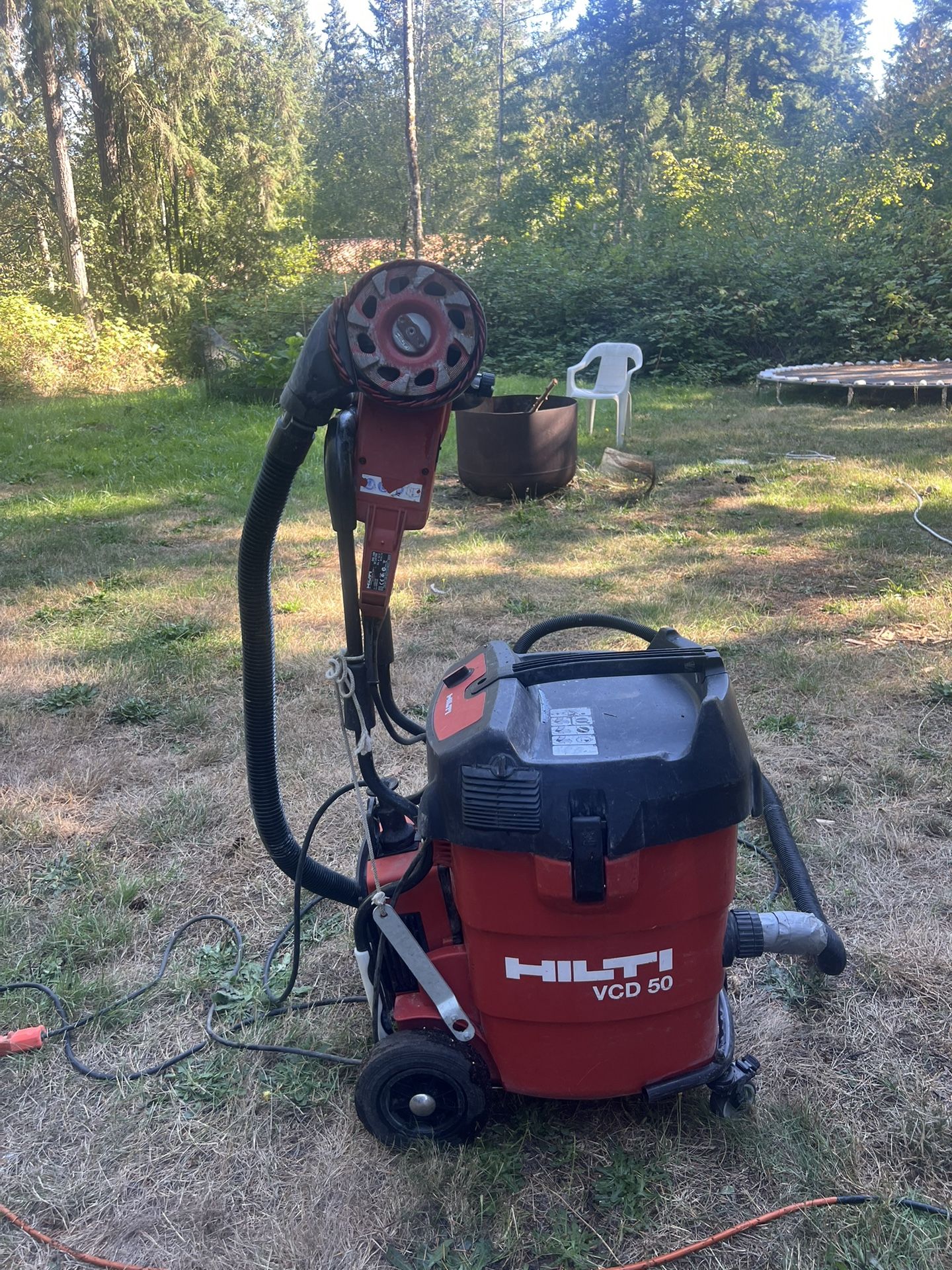 Hilti VDC 50 Vacuum And Concert Grinder 