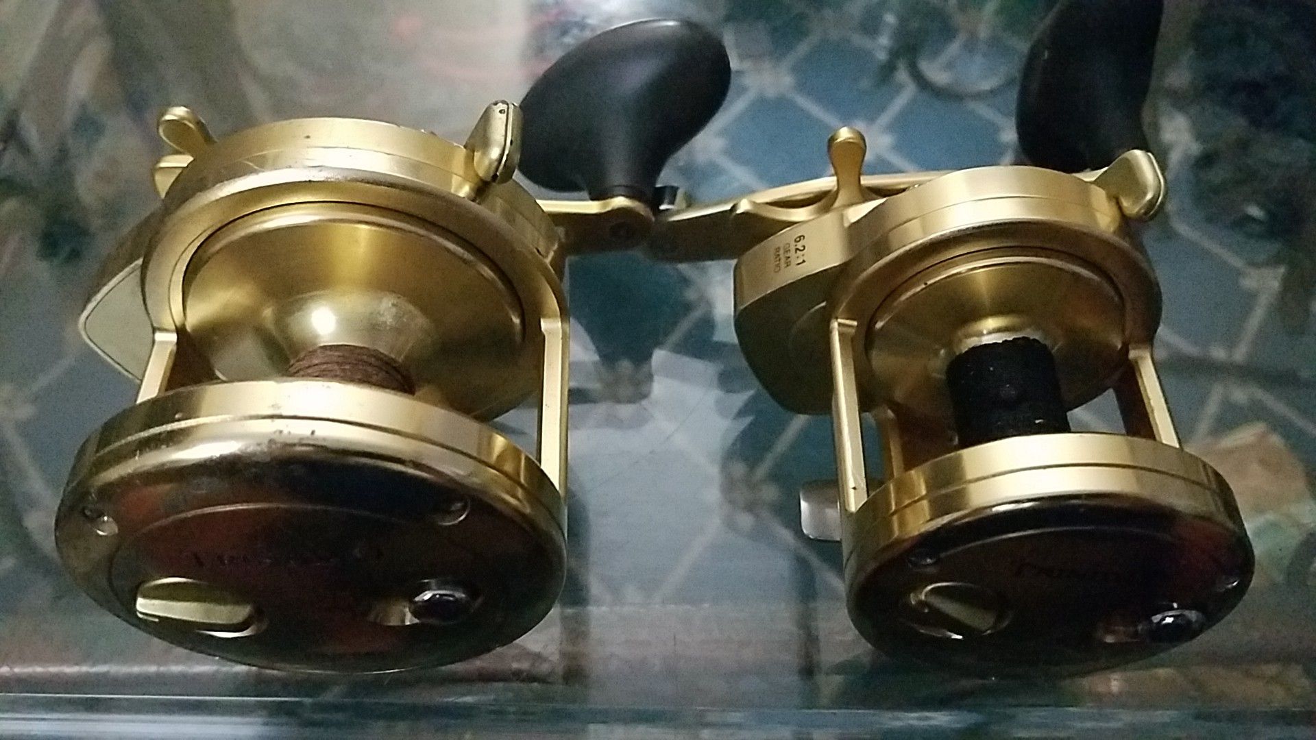 Shimano Trinidad TN16 and TN14 Gold Series Reels