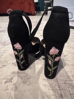 Floral heels