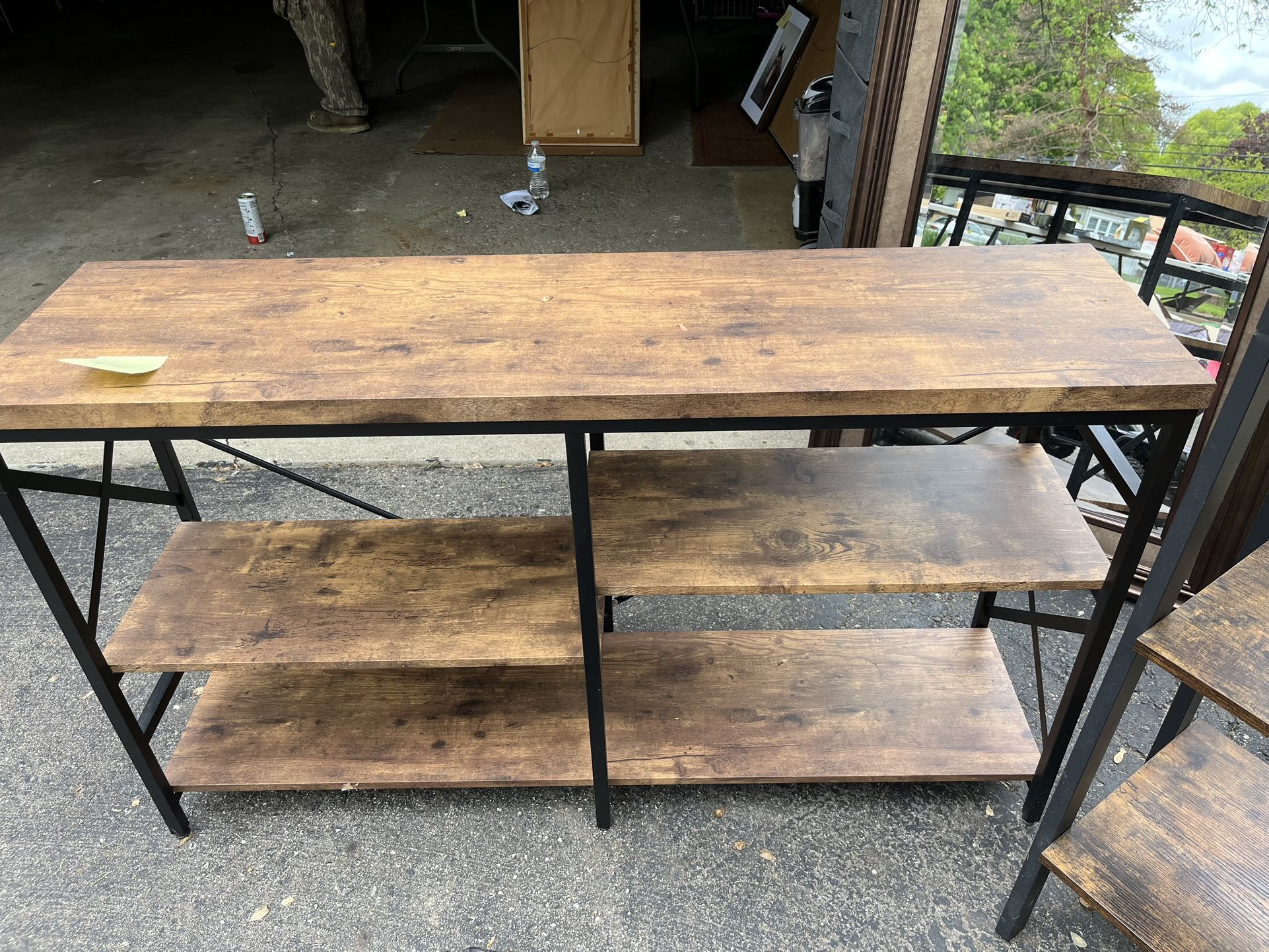 Tables, Tiered Shelf