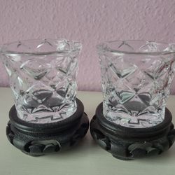 TIFFANY LEAD CRYSTAL VOTIVE