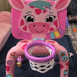Baby Giraffe Soccer And Basketball Toy
