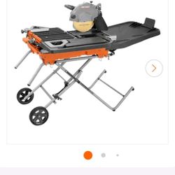 New Rigid 10" Tile Wet  Saw New