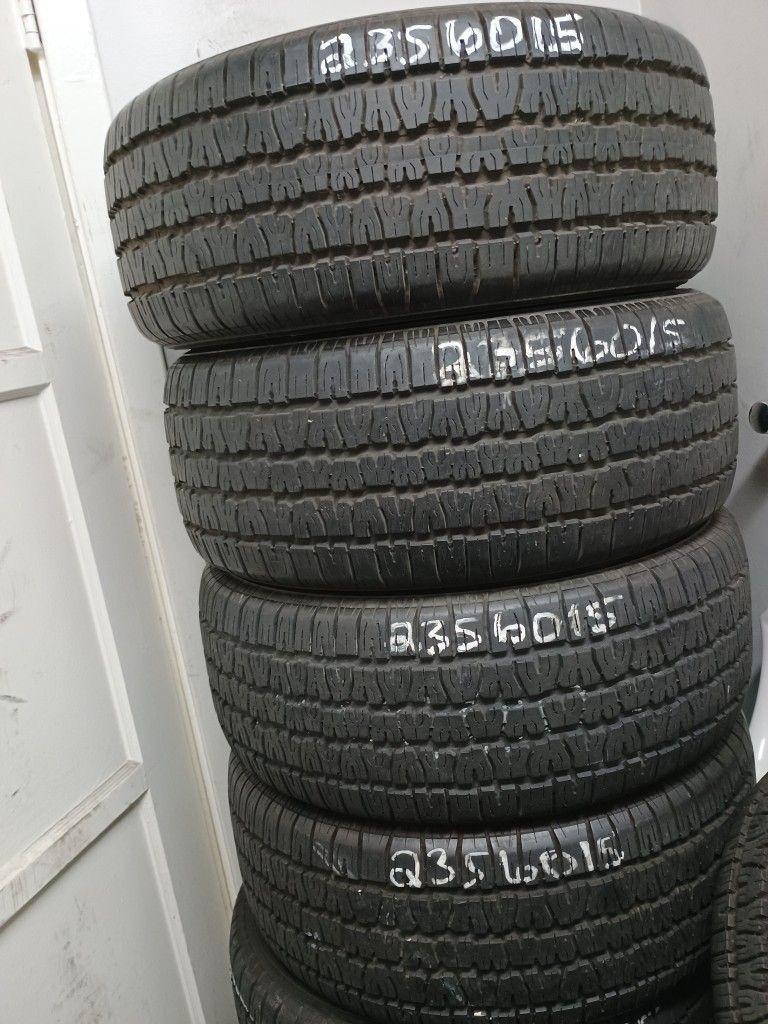 235/60/15 BF GOODRICH TA ABOUT 98% $500