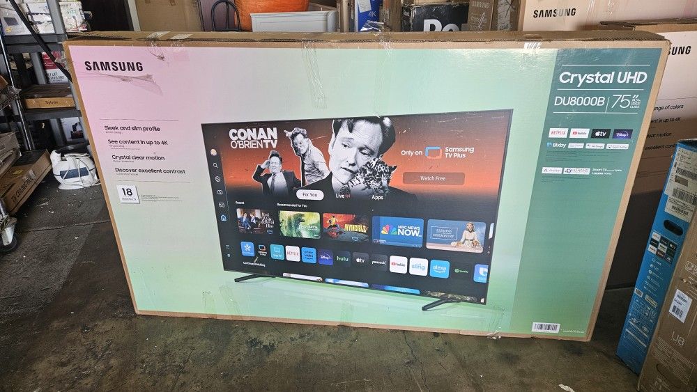 Samsung 75in Series 8 4K NEW SMART 