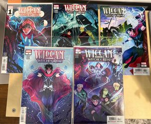 Wiccan Witches Road 1 2 3 4 5 complete Marvel Comics Kennedy Pereira