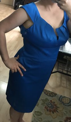 Blue dress